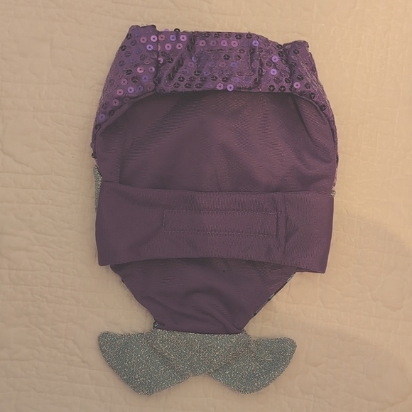 PET Mermaid Costume with Tiara - Picture 4 of 6